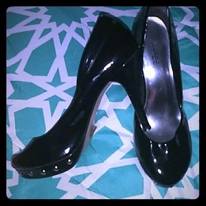 Black heels